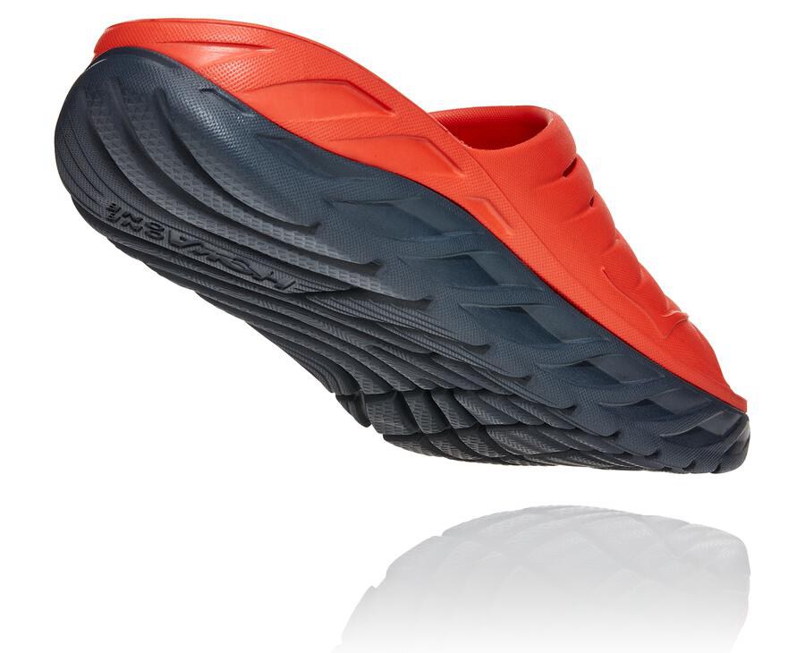 Hoka One One Slippers Heren - Ora Recovery - Rood - PM5370826